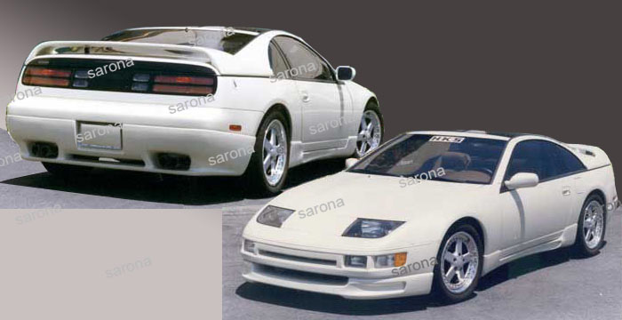Custom Nissan 300ZX  Coupe Body Kit (1990 - 1996) - $890.00 (Manufacturer Sarona, Part #NS-042-KT)